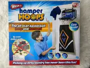 Hamper Hoops Basketball Laundry Bag Over Door Clean Room Clothes Chores Kids New