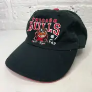 NWT Chicago Bulls Junk Food Taz Hat Black Red Youth Size Large / XL Gap Kids