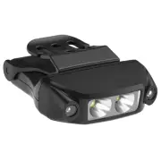LED Cap Clip-on Headlamp USB Rechargeable Sensor Hat Lamp Headlight Torch Light