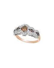 Le Vian Euphoria Chocolate 14K Two -Tone 0.18 ct. tw. Diamond Ring