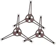 3pcs Microwave Turntable Rotating Glass Plate Roller Base Replacement for Efficient Cooking Modern Kitchens Nonstick Design for Easy Cleaning