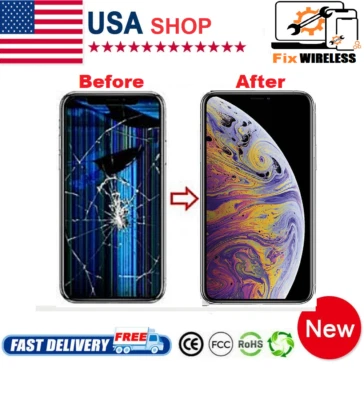 iPhone X Screen / LCD repair service mail in turnround