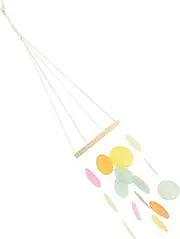 MERRYHAPY Decorative Wind Chimes Wind Chime for Patio Wind Chime Hanging Decor Wood Seashell Wind Chimes Shell