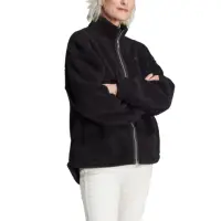 在飛比找momo購物網優惠-【adidas 愛迪達】運動外套 舒適 抓絨 SHIRT 女