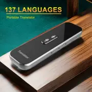 Smart Voice Translator for Real-Time 137 Languages Instant Translation Device