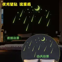 在飛比找樂天市場購物網優惠-[超取299免運]Loxin 夜光壁貼 流星雨【SF1267