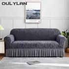 Thick Skirt Sofa Cover Three-Seater Elastic All-inclusive Dustproof Sofa Cover