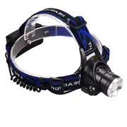 USB Rechargeable LED Head Torch Waterproof Camping Headlight