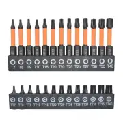 26Pcs Torx Head Screwdriver Bit Set Shank Security Tamper Proof Screwdriver