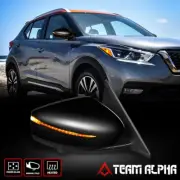 Fits 2018-2020 Kicks[Right Passenger Side] OE Style Power+Heat+BSD+Signal Mirror