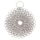 with Hanging Ring Kitchen Cleaning Ring Net Cast Iron Cleaner Clean Pot Pans