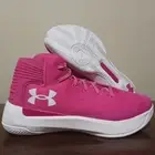 Under Armour UA Stephen Curry 3ZERO Basketball BCA Pink 1298308-601 Men Sz 10.5