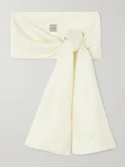 [TOTEME] TOTEME - Satin Scarf - Off-white - One size One size Off-white