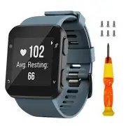 for Garmin Forerunner 35 Band Soft Silicone Replacement Watch Strap