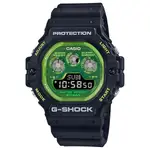 【CASIO】G-SHOCK 街頭搖滾 螢光綠面盤 數位運動錶 DW-5900TS-1 台灣卡西歐公司貨