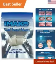 Tooth Tinted Plastic - Natural Color - Temporary Tooth -