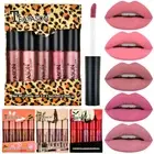 5Pcs Matte Liquid Lipstick Makeup Set Lip Gloss Waterproof Long-lasting Lipstick