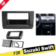 1 or 2 Din Car Stereo Radio Fascia Plate Frame DVD Panel Audio Dash Mount Kit Adapter for Suzuki Swift 2005-2010 2Din 178x100mm