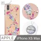 apbs iPhone XS Max 6.5吋施華洛世奇全包鏡面鑽殼-夢境之翼
