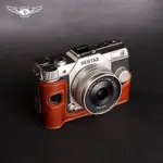 ☫臺灣TP 真皮PENTAX賓得Q10 Q7 QS1 Q相機包 皮套 手柄 牛皮保護套