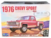 LEVEL 4 MODEL KIT 1976 CHEVROLET SPORTS STEPSIDE 4X4 PICKUP 1/24 REVELL 85-4486