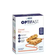 Optifast VLCD 6 x 65g (390g) Bars - Cereal Flavour Meal Replacement Diet 0422