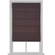 Home Decorators Collection Cordless Blackout Fabric Roman Shade 31" X 64" Coffee