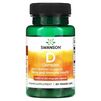 在飛比找iHerb優惠-[iHerb] Swanson 維生素 D 復合物，含維生素