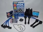 FOR 2000-2002 Honda Accord EX Vtech Cap Rotor NGK Wires-Spark Plug Tune up kit