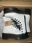 NEW Doc Martens Jadon Smooth Leather Boots White Women's Size US 6 With Box