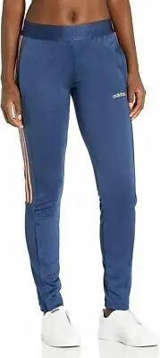 adidas Womens Sereno Climalite Pants - Tech Indigo/Sand L