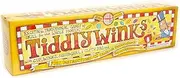 House of Marbles Tiddlywinks, a Traditional Family Game with 28 Multicoloured Pieces, is a Timeless Retro Classic Travel Game for Kids or Adults with a Nostalgic Educational Board Game Feel