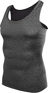 [VgueElegc] Men's Basketball Base Layer Tank Male Basketball Compression Tanks Athletic Compression Tank Tops for Men