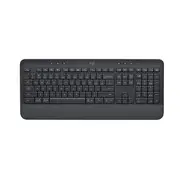 Logitech Signature Comfort Wireless Keyboard With Wrist Rest Graphite