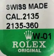 ROLEX FACTORY NEW SEALED SECOND WHEEL 2135 360