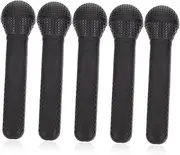 Hohopeti 5Pcs Microphone Realistic Simulation Microphone Props for Parties Fun Stage for Boys Lightweight Safe Design