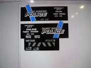 Sandy Springs Georgia Police Patrol Vehicle Decals Custom 1:24