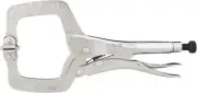Eagle Grip LP11SP 11" Locking C-Clamp with Swivel Pads for Secure Holding