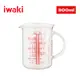 【iwaki】耐熱玻璃多刻度把手量杯-300ml