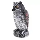 Owl Decoy Simulation Statue crow Garden Lawn