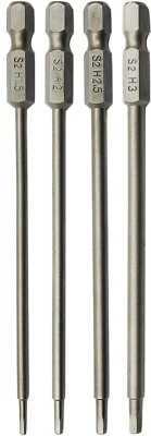 Hex Driver Bits for RC Cars RC Tool Set 1.5mm 2.0mm 2.5mm 3.0mm Harden Steel