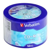 在飛比找蝦皮購物優惠-Verbatim CD-R 主軸內容 50 件 43787