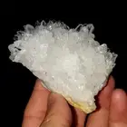 157g Unique Natural Clear Chrysanthemum Quartz Crystal Cluster Point Specimen