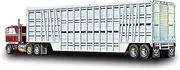 AMT 1106 1/25 Wilson Livestock Van Trailer Plastic Model Kit