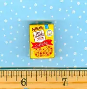 Dollhouse MINIATURE Size Tollhouse Chocolate Chip Cookie Mix Box