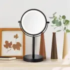 Table Mirror Double Sided Standing Cosmetic Makeup Beauty 3x Magnifying 360°