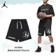 Nike 短褲 Jordan Basketball 喬丹 籃球褲 球褲 黑 白 飛人【ACS】 DZ4123-010