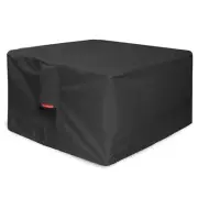 Porch Shield Fire Pit Cover - Waterproof 600D Heavy Duty Square Patio Fire Pi...