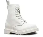 Dr Martens Doc 8 Hole 1460 White Mono Virginia 24480100