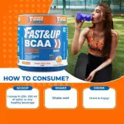 fast&up bcaa 40 serving orange flavour